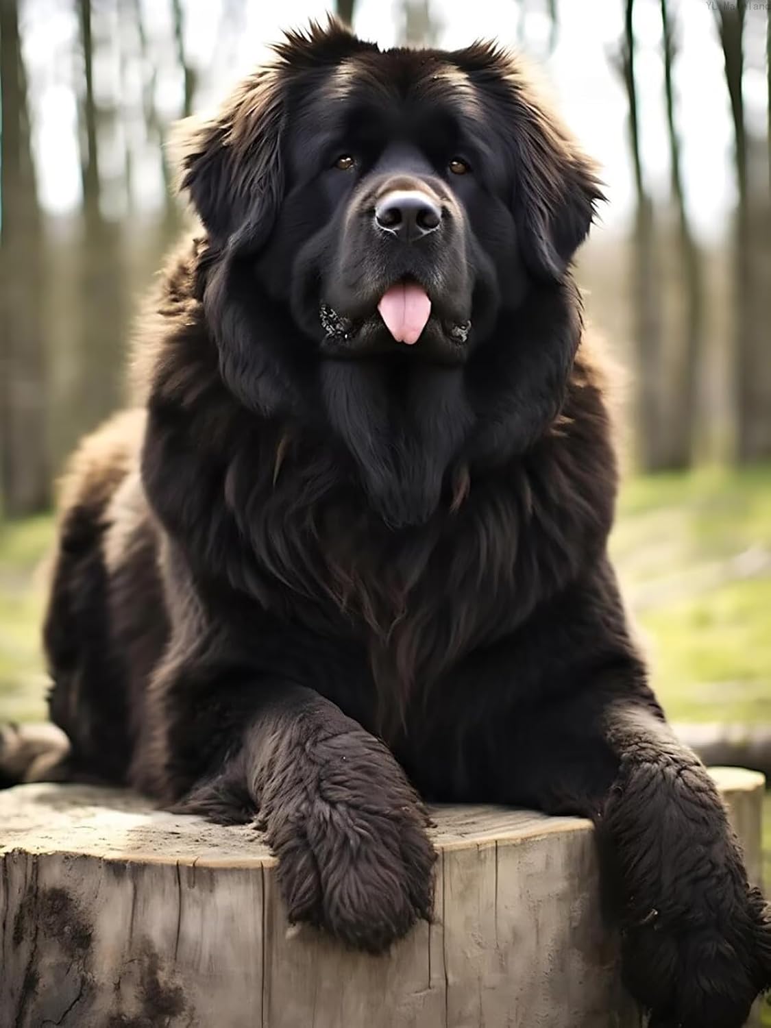 Newfoundland Dog Painting Kit