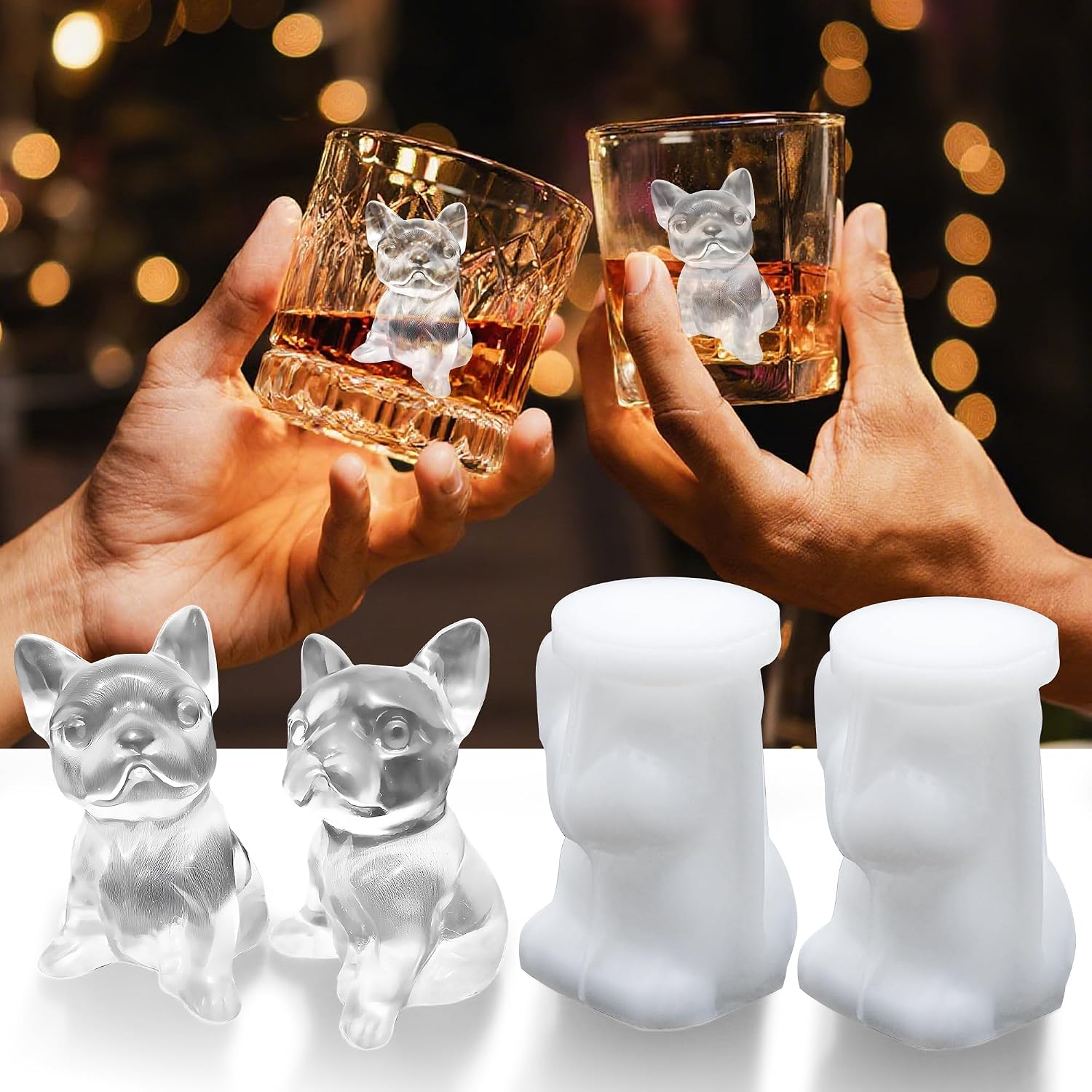 French Bulldog Ice Cream Tray