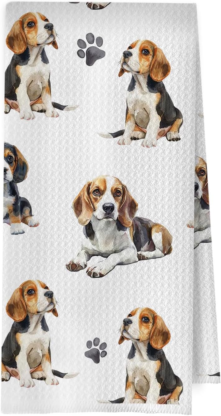 Beagle Kitchen Towels