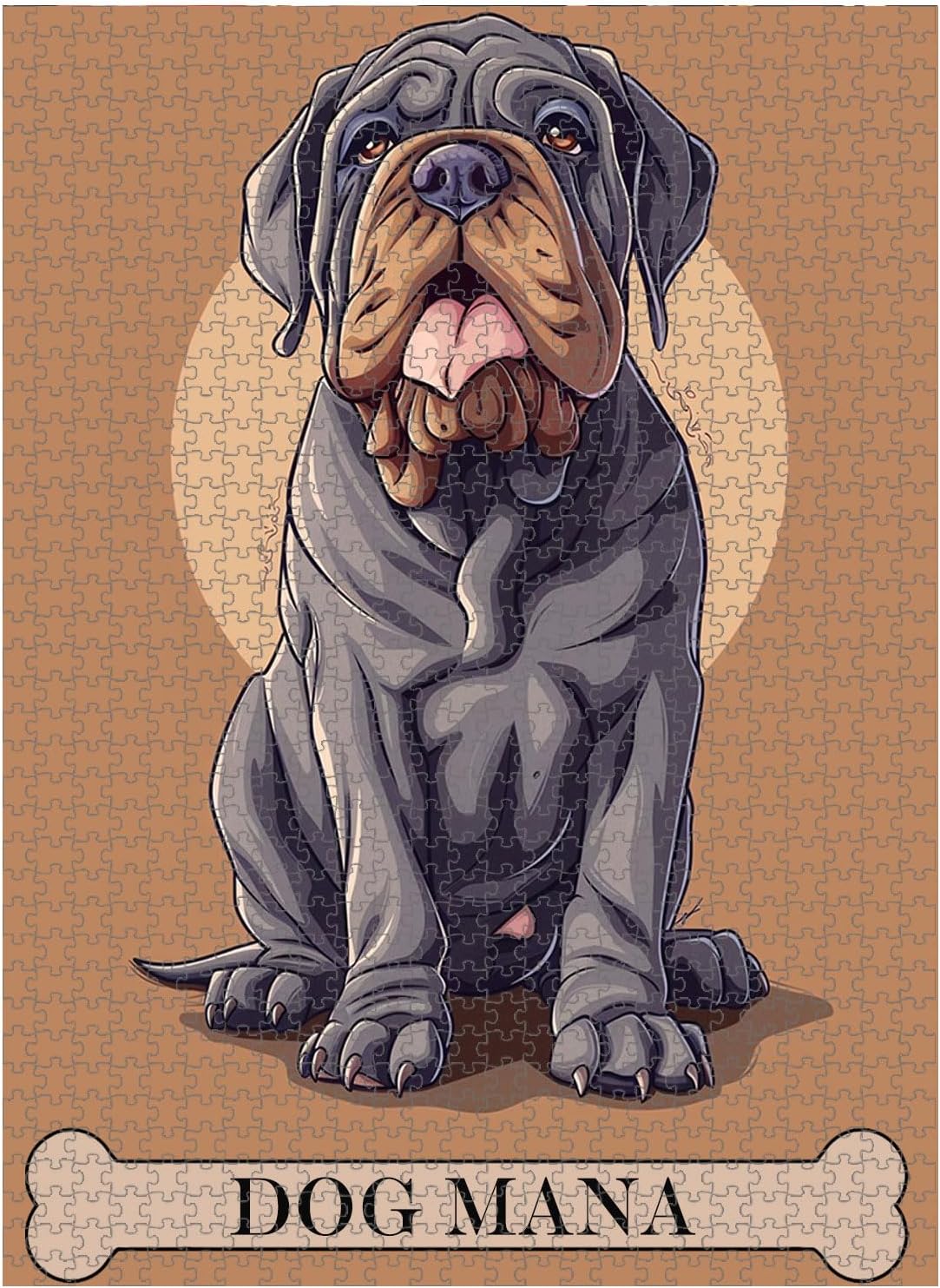 Neopolitan Mastiff Dog Jigsaw Puzzle