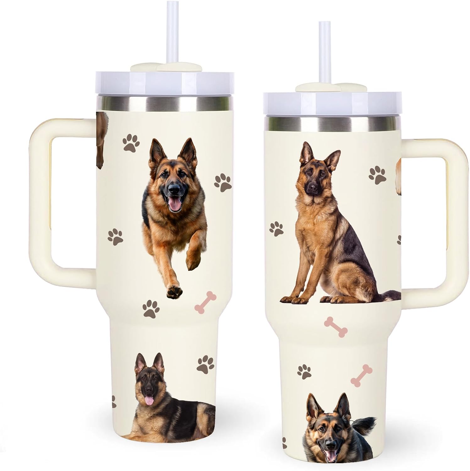 German Shepherd Dog Drink Tumblers