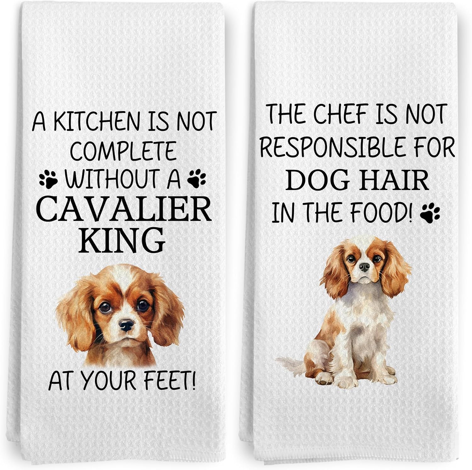 Cavalier King Charles Kitchen Towel