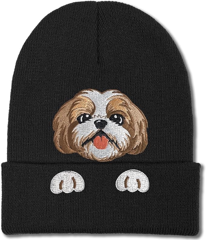 Shih Tzu Dog Beanie Hat