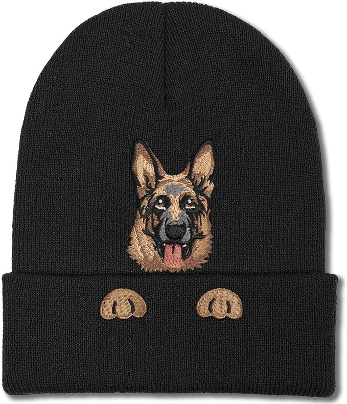 German Shepherd Dog Beanie Hat