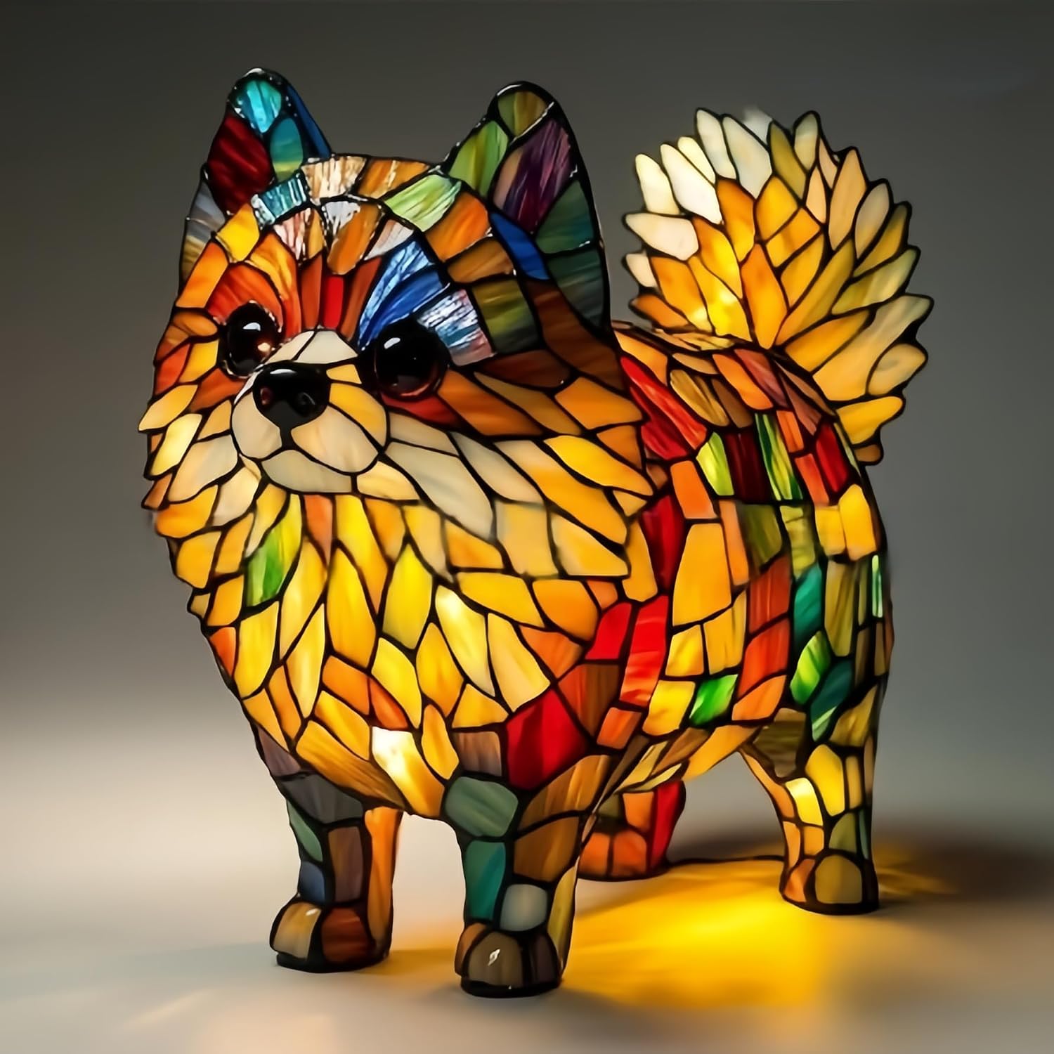 Pomeranian Dog Night Light