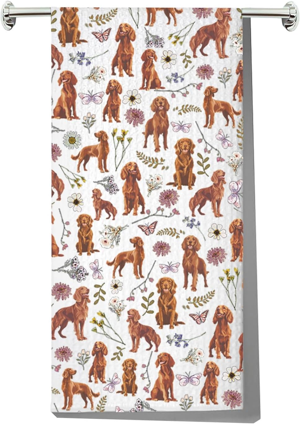 Irish Setter Dog Dish Towel