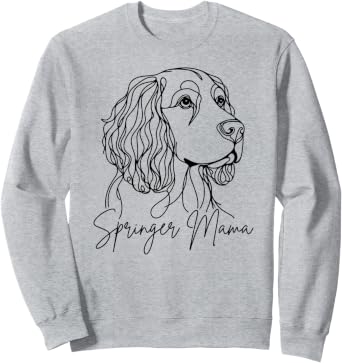 Springer Spaniel Mama Sweatshirt