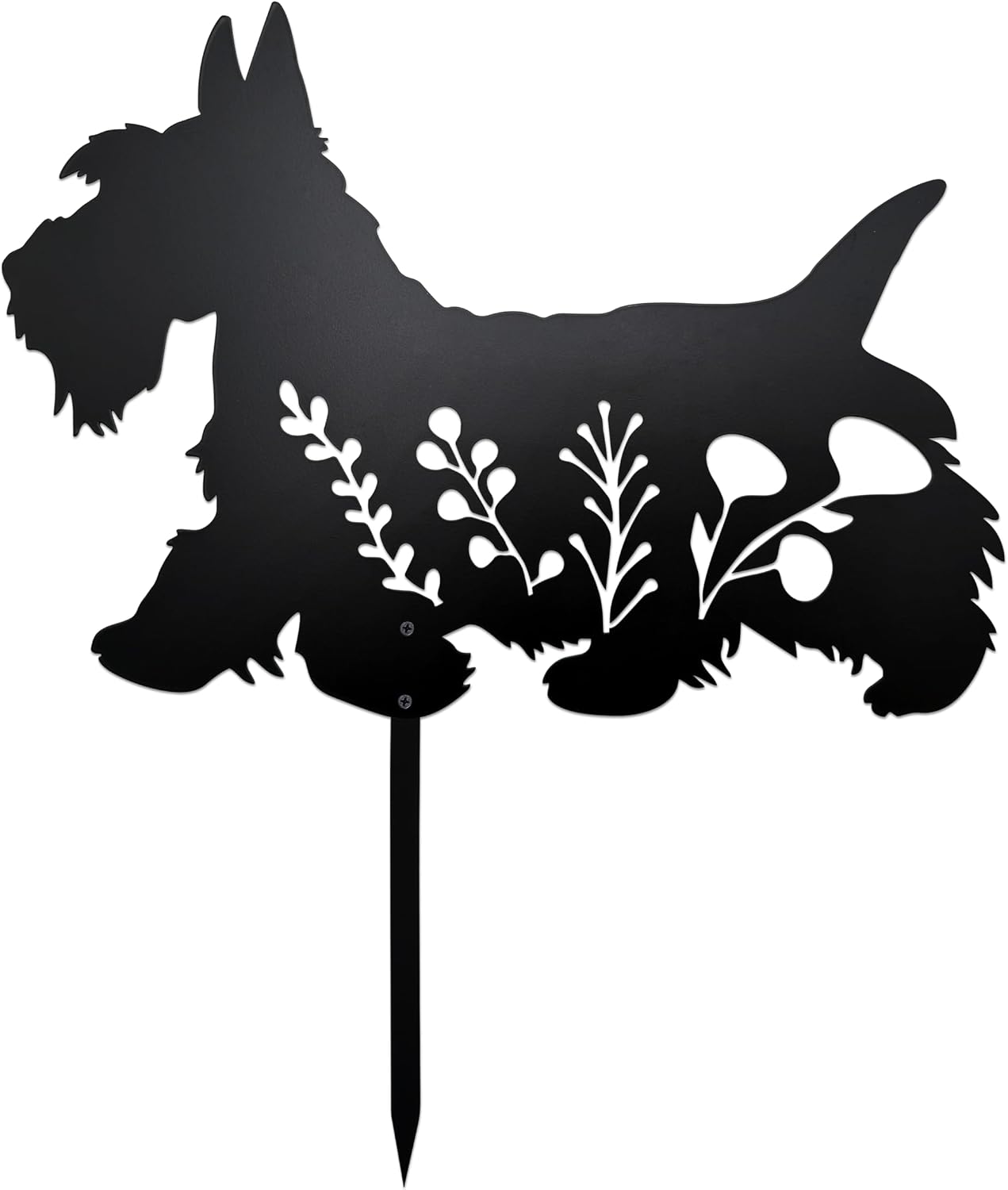 Scottish Terrier Metal Stake