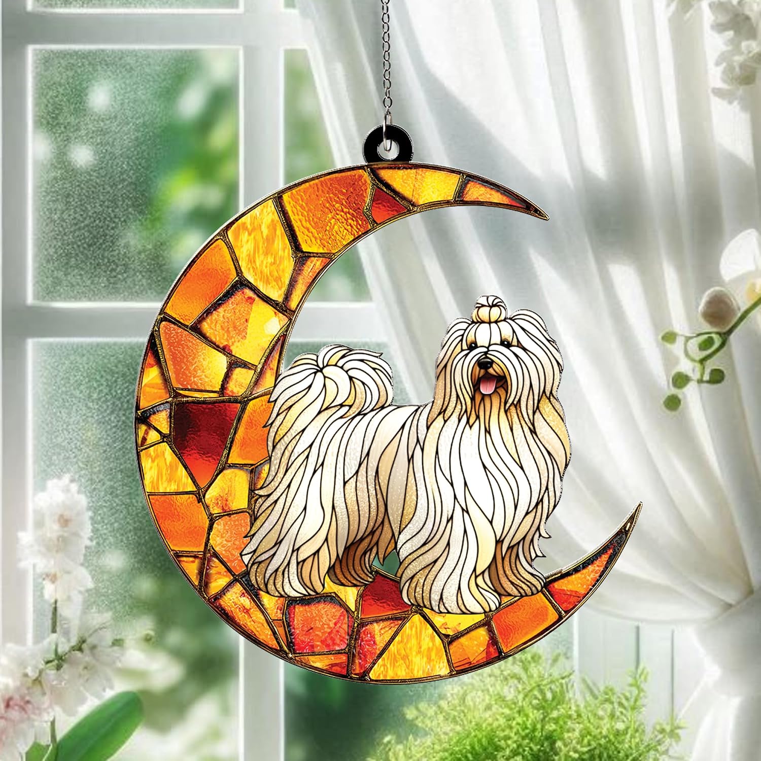 Havanese Dog Suncatcher
