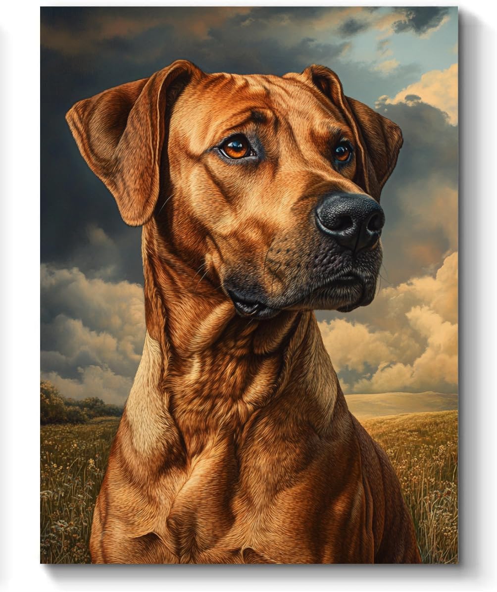 Rhodesian Ridgeback Paint by Number Kit