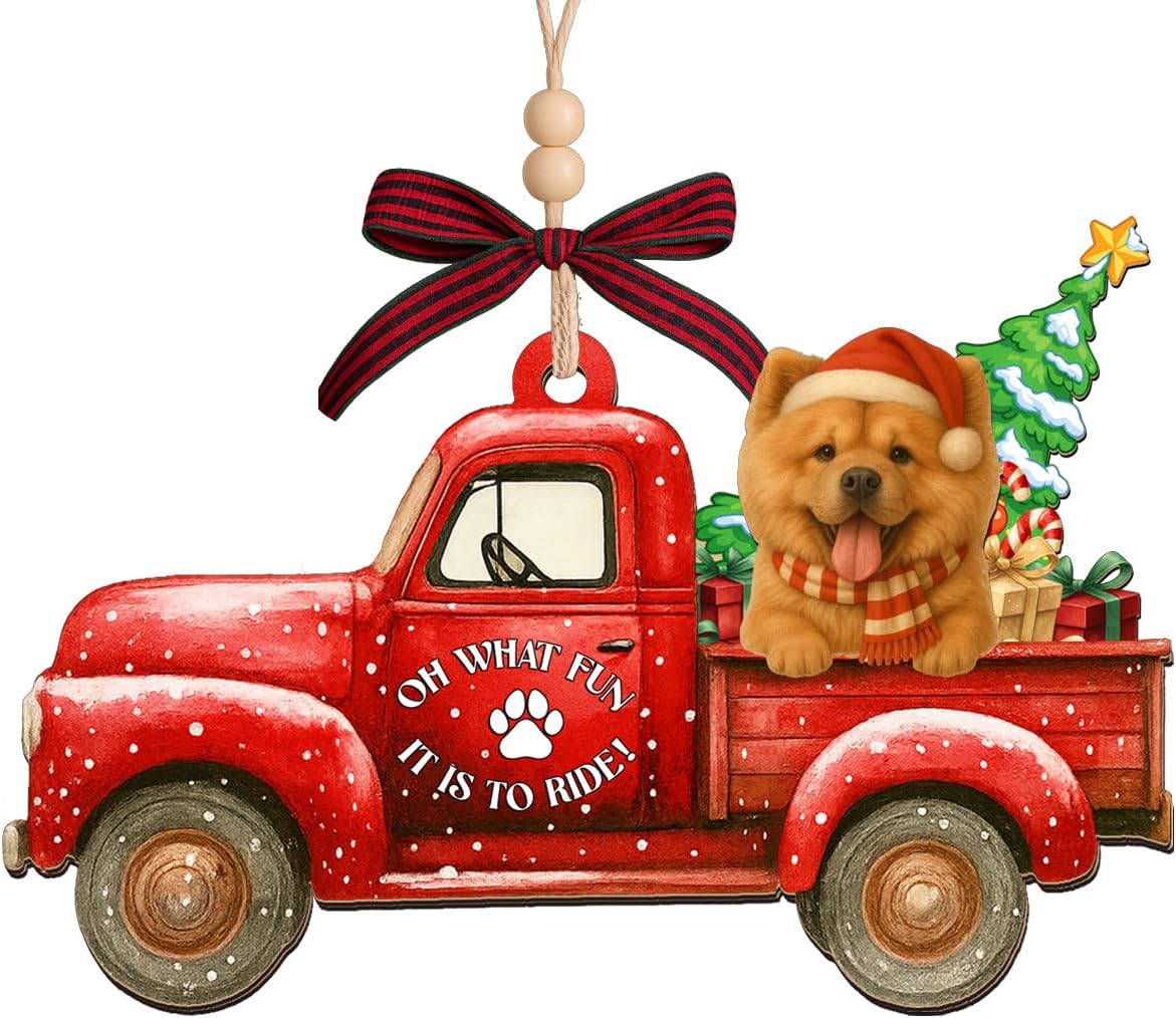 Chow Chow Dog Christmas Ornament
