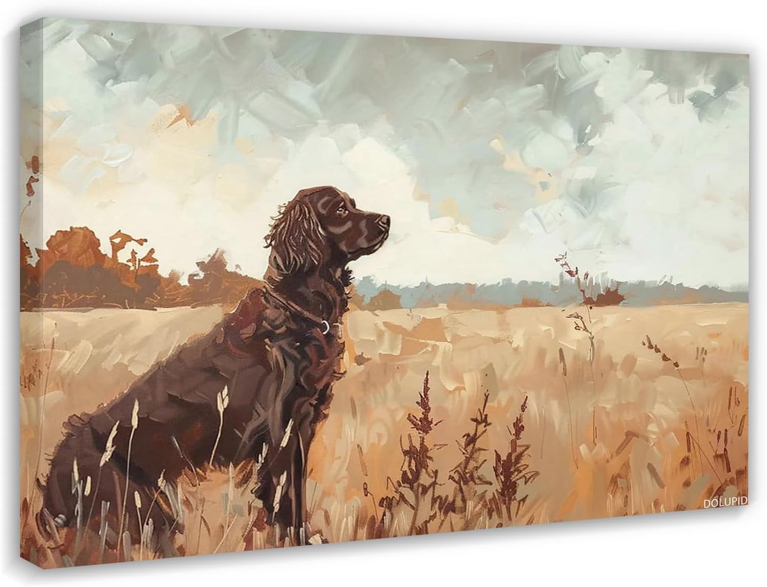 Boykin Spaniel Dog Canvas Wall Art