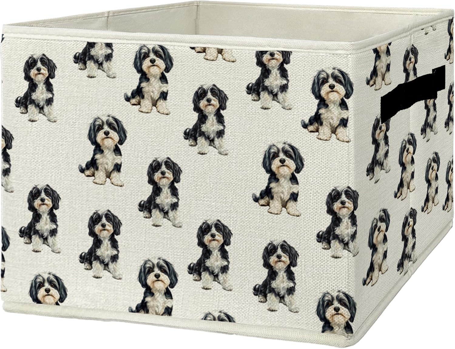 Havanese Dog Storage Bin