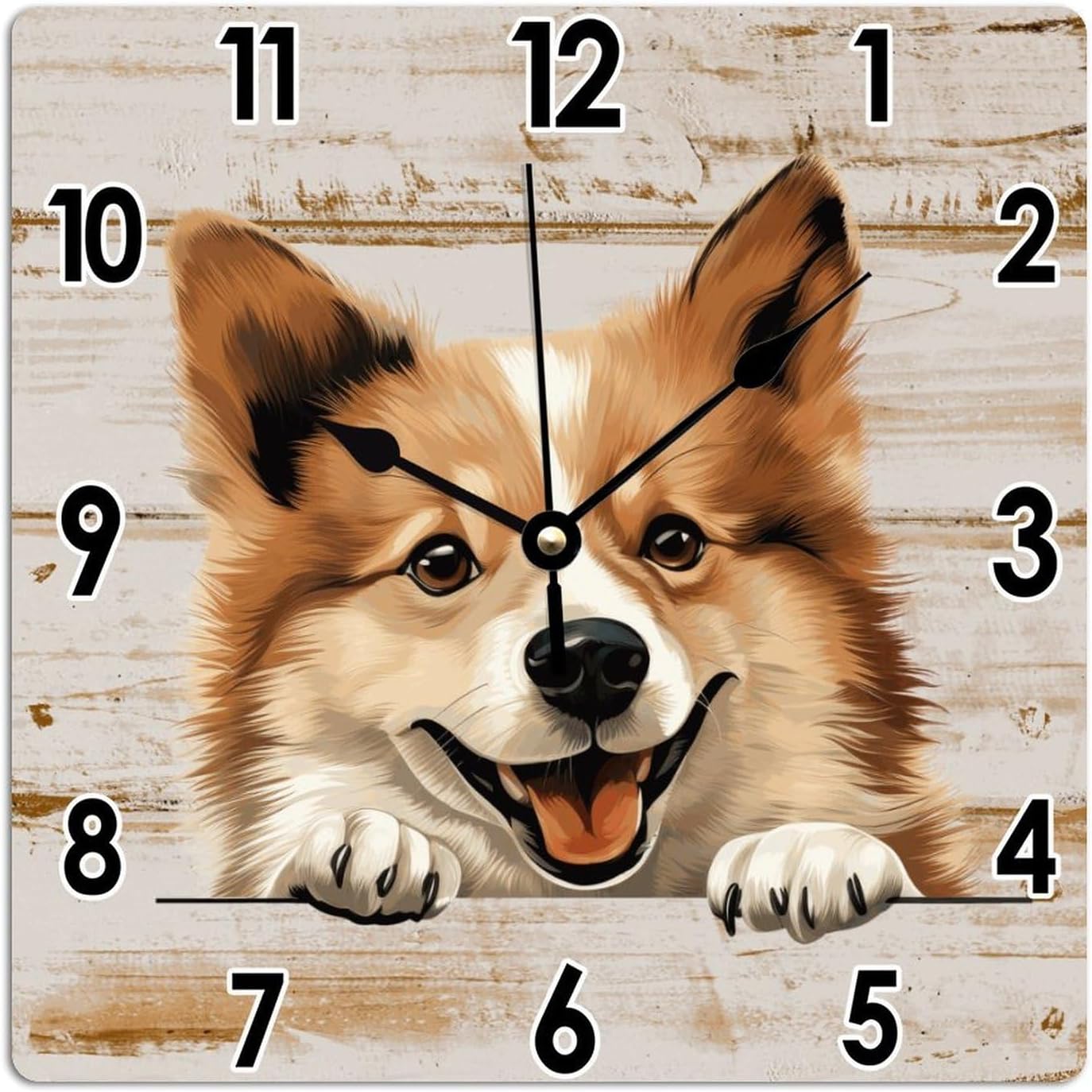 celandic Sheepdog Wall Clock