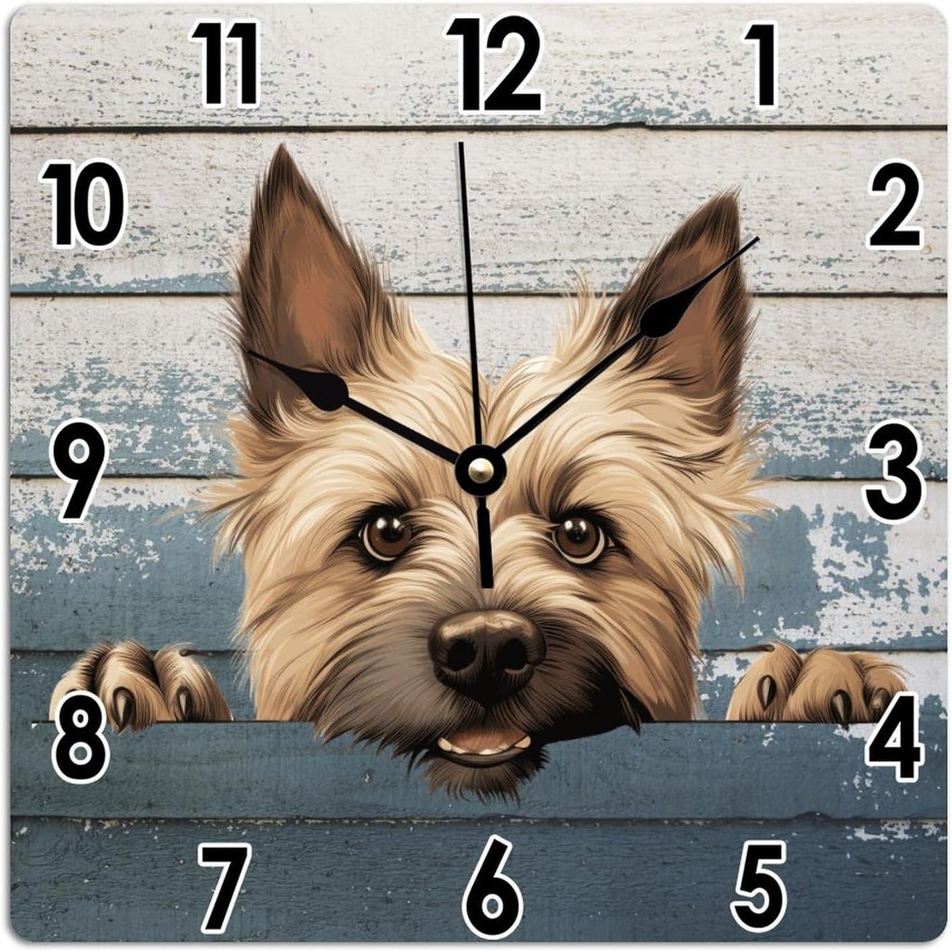 Cairn Terrier Dog Wall Clock