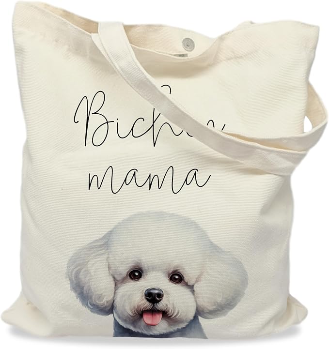 Bichon Mama Tote Bag