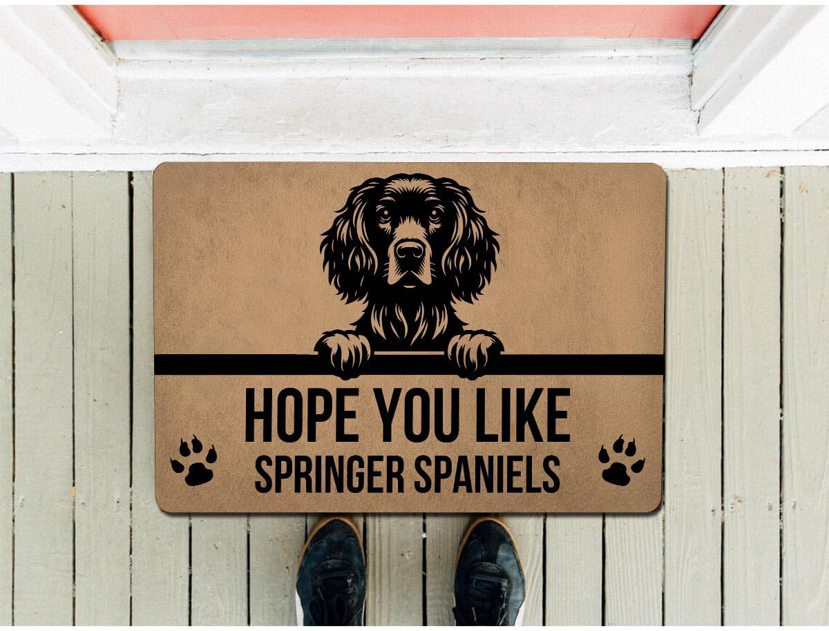 Springer Spaniel Dog Doormat