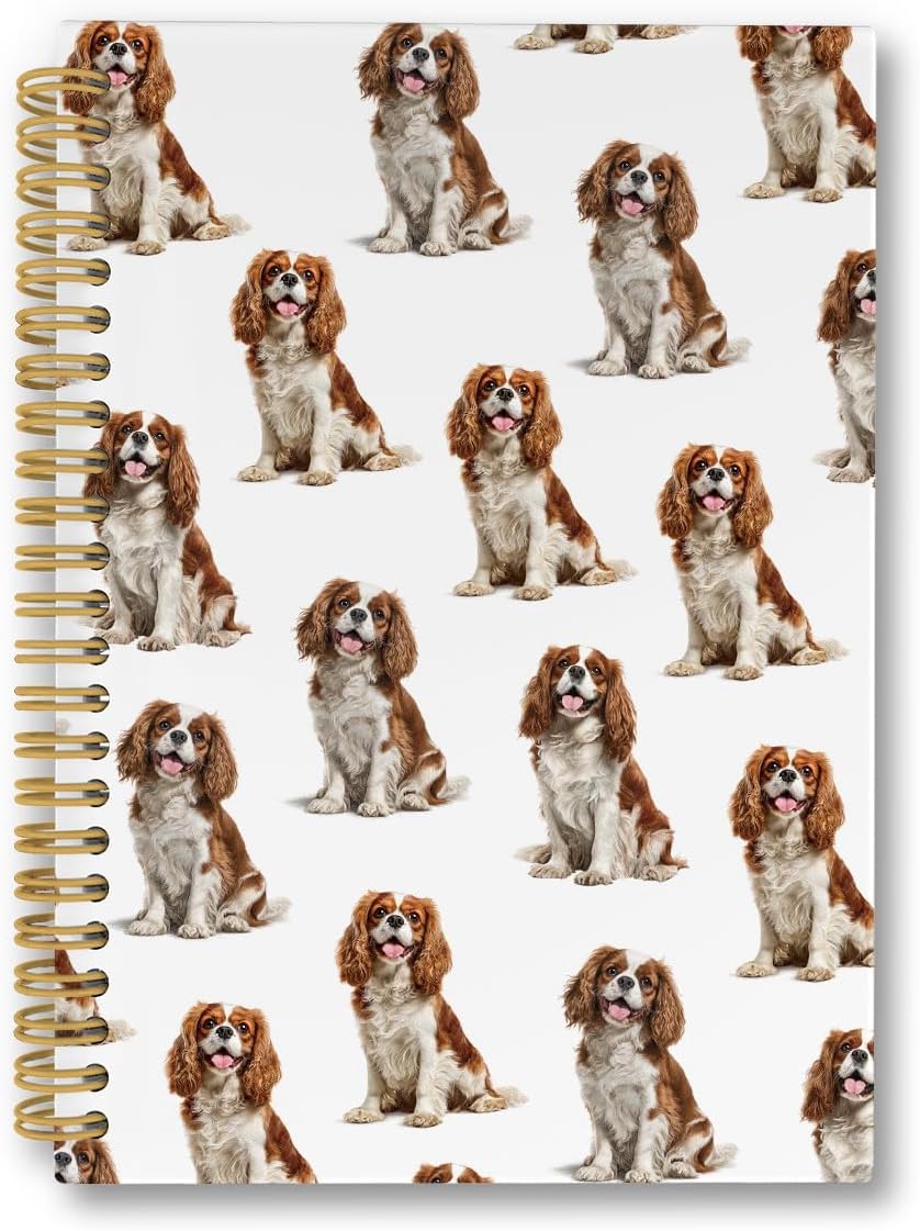 Cavalier King Charles Spaniel Dog Notebook