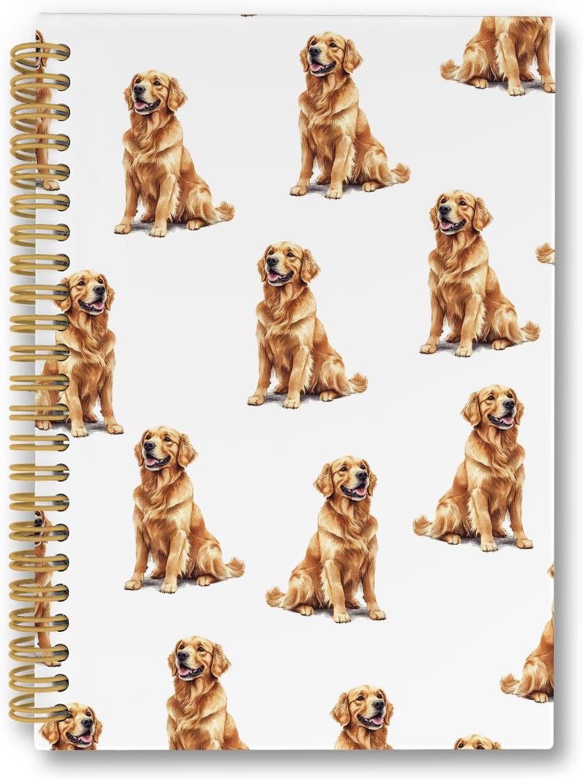 Golden Retriever Dog Notebook