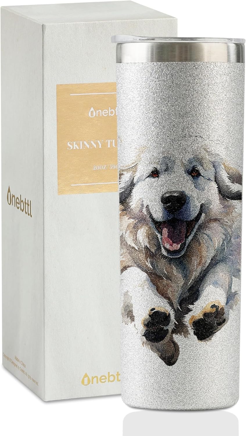 Great Pyrenees Dog Stainless Steel Tumbler