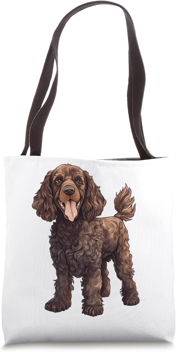 Irish Water Spaniel Tote Bag