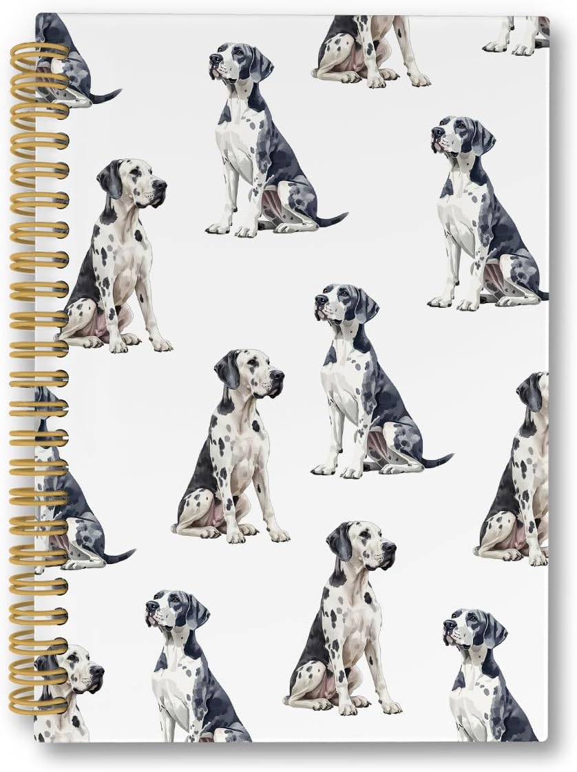 Great Dane Dog Notebook Journal