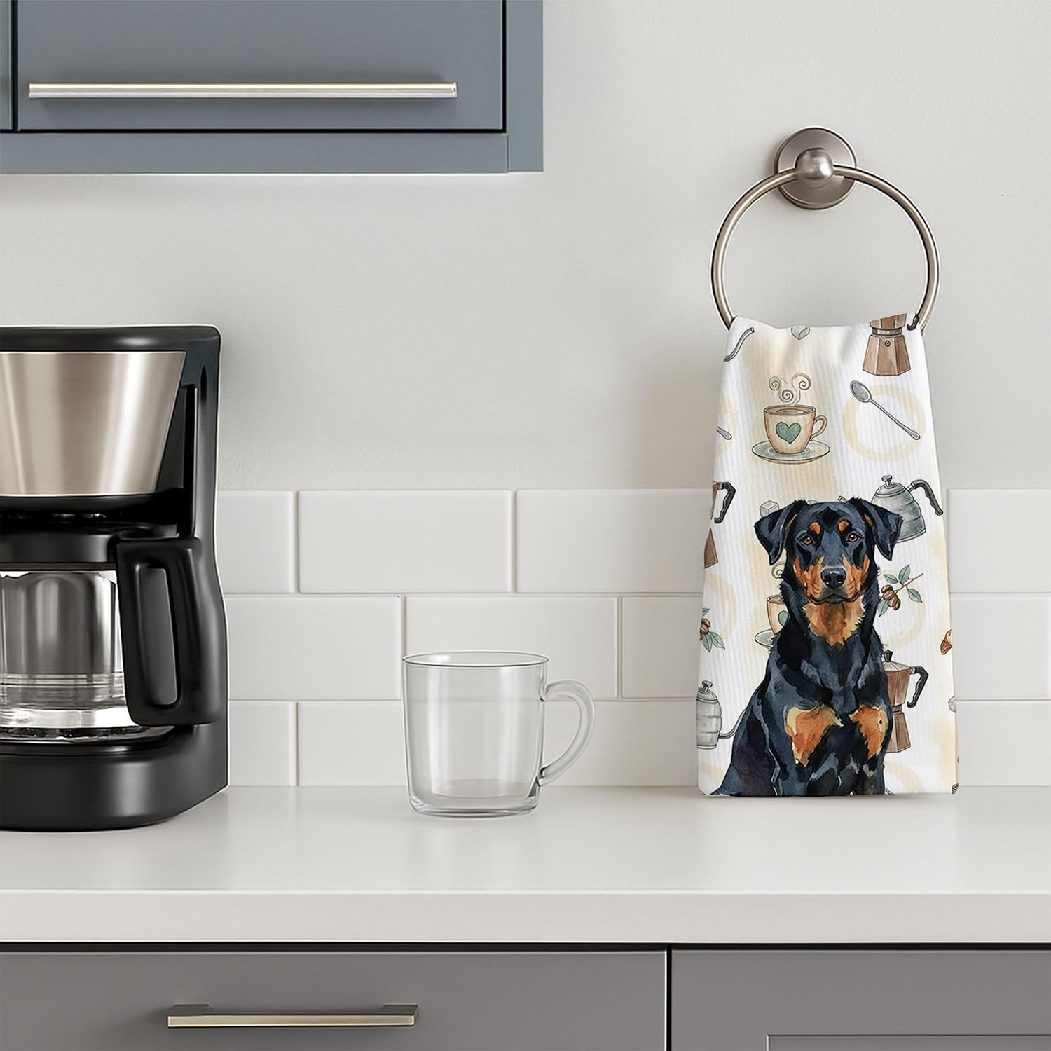 Beauceron Coffee Bar Kitchen Towel