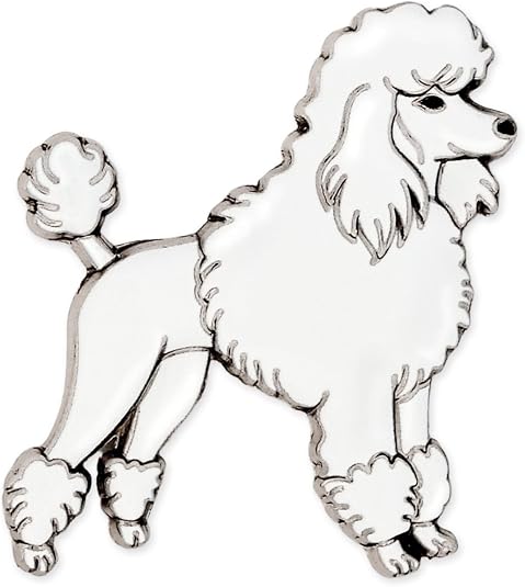 Poodle Lapel Pin