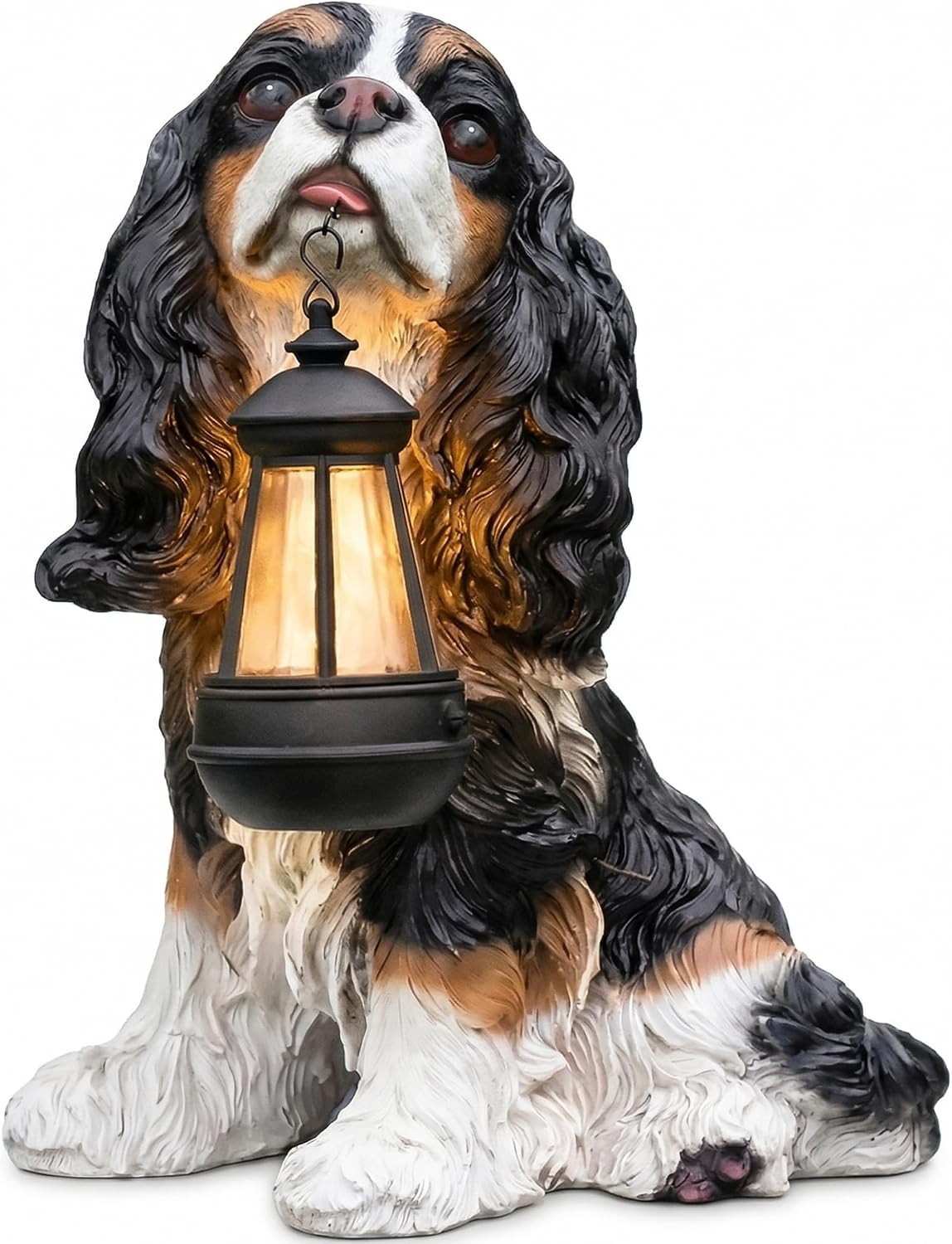 Cavalier King Charles Spaniel Dog Solar Light