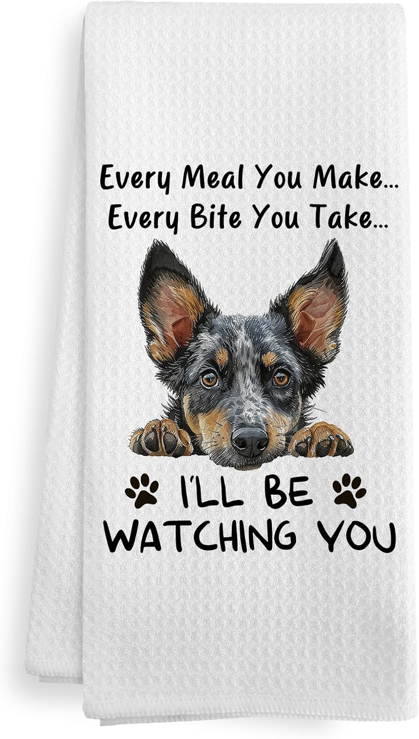 Australian Cattle Dog Kitchen Towel