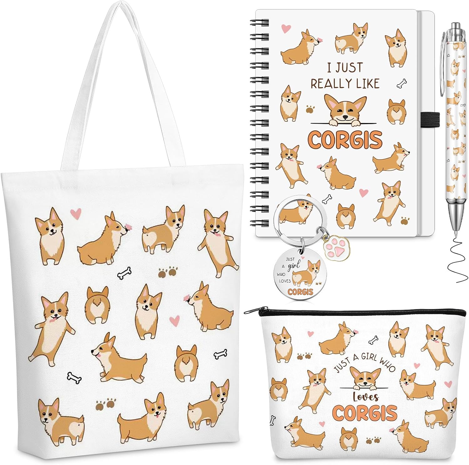Corgi Dog Gift Set