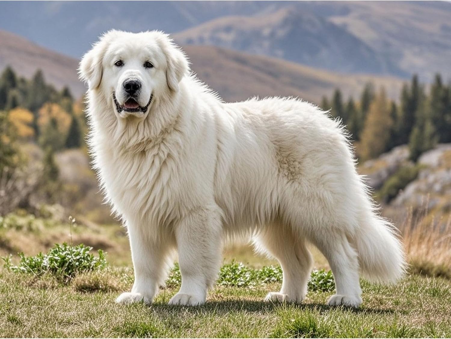 Great Pyrenees Dog Diamond Art Kit