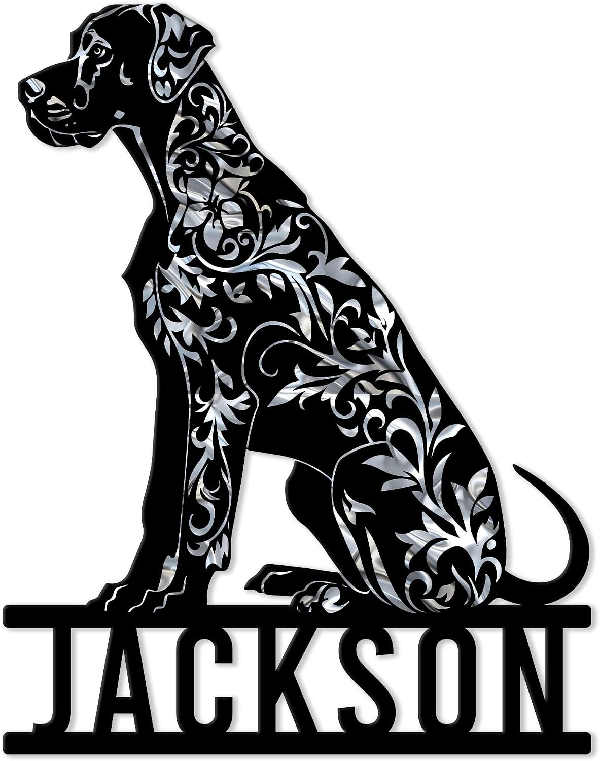 Great Dane Metal Sign
