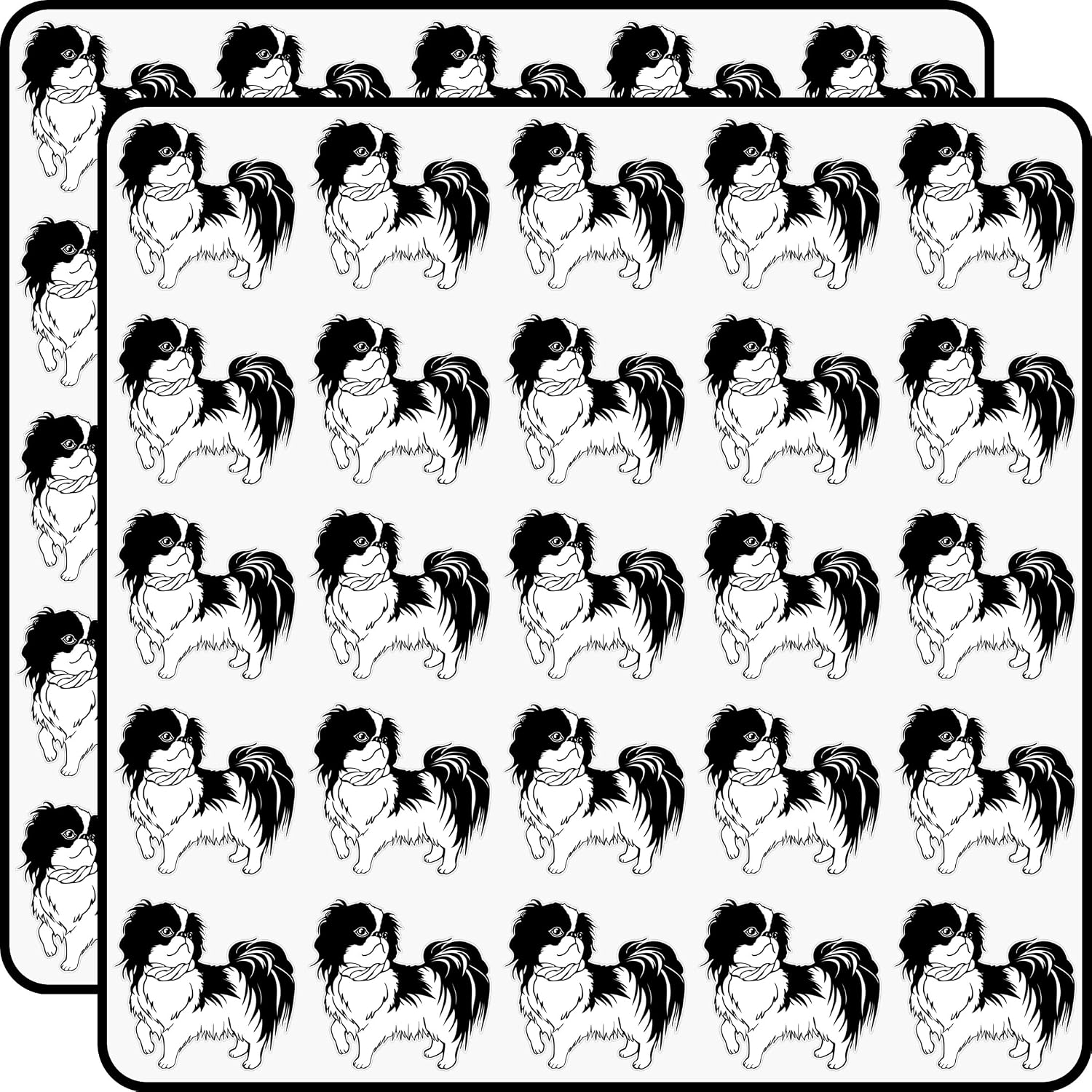Japanese Chin Dog Stickers