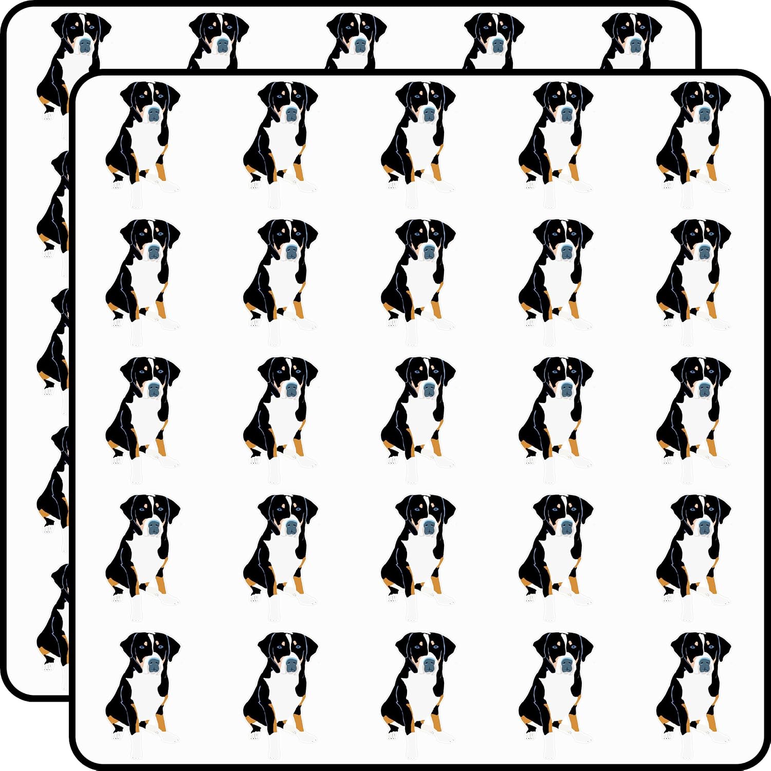 Greater Swiss Mountain Dog Stickers