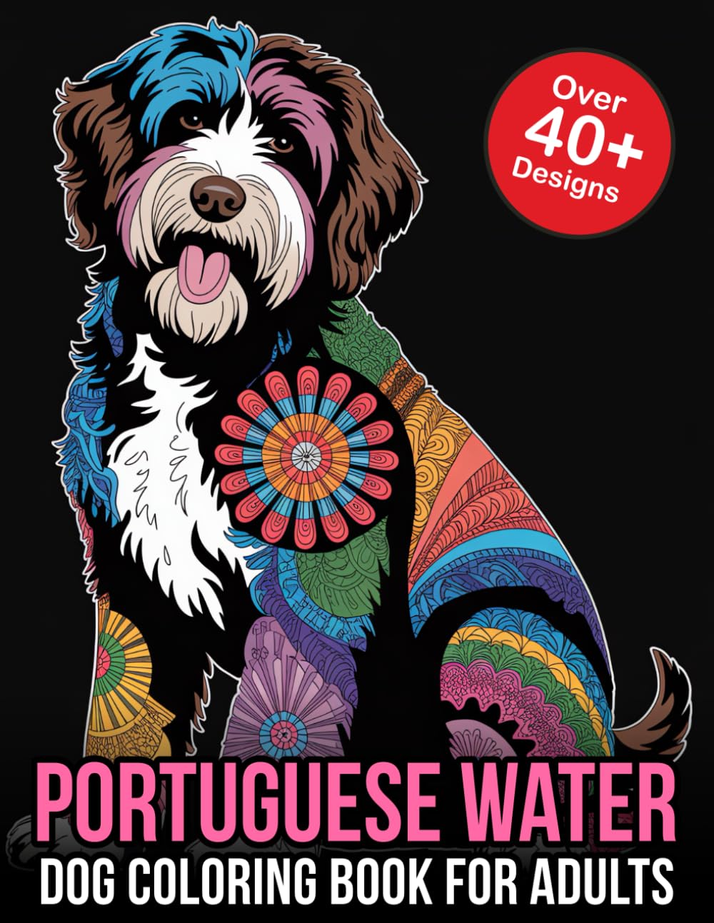 Portuguese Water Dog Coloring Book