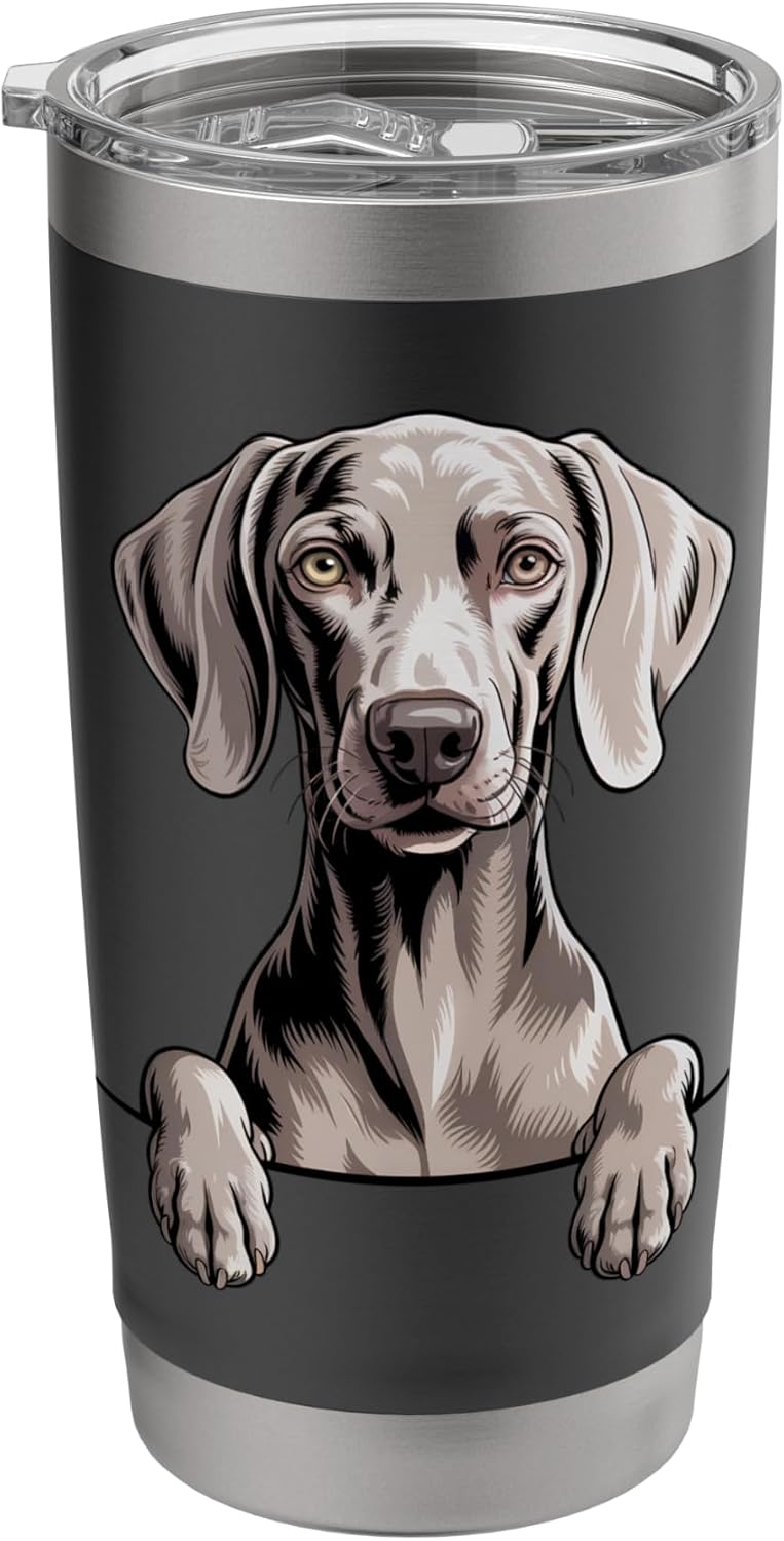 Weimaraner Dog Stainless Steel Tumbler