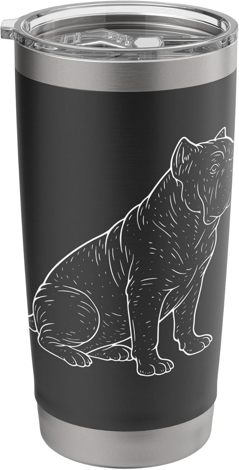 Cane Corso Dog Insulated Tumbler
