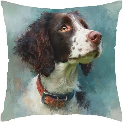 Springer Spaniel Throw Pillow