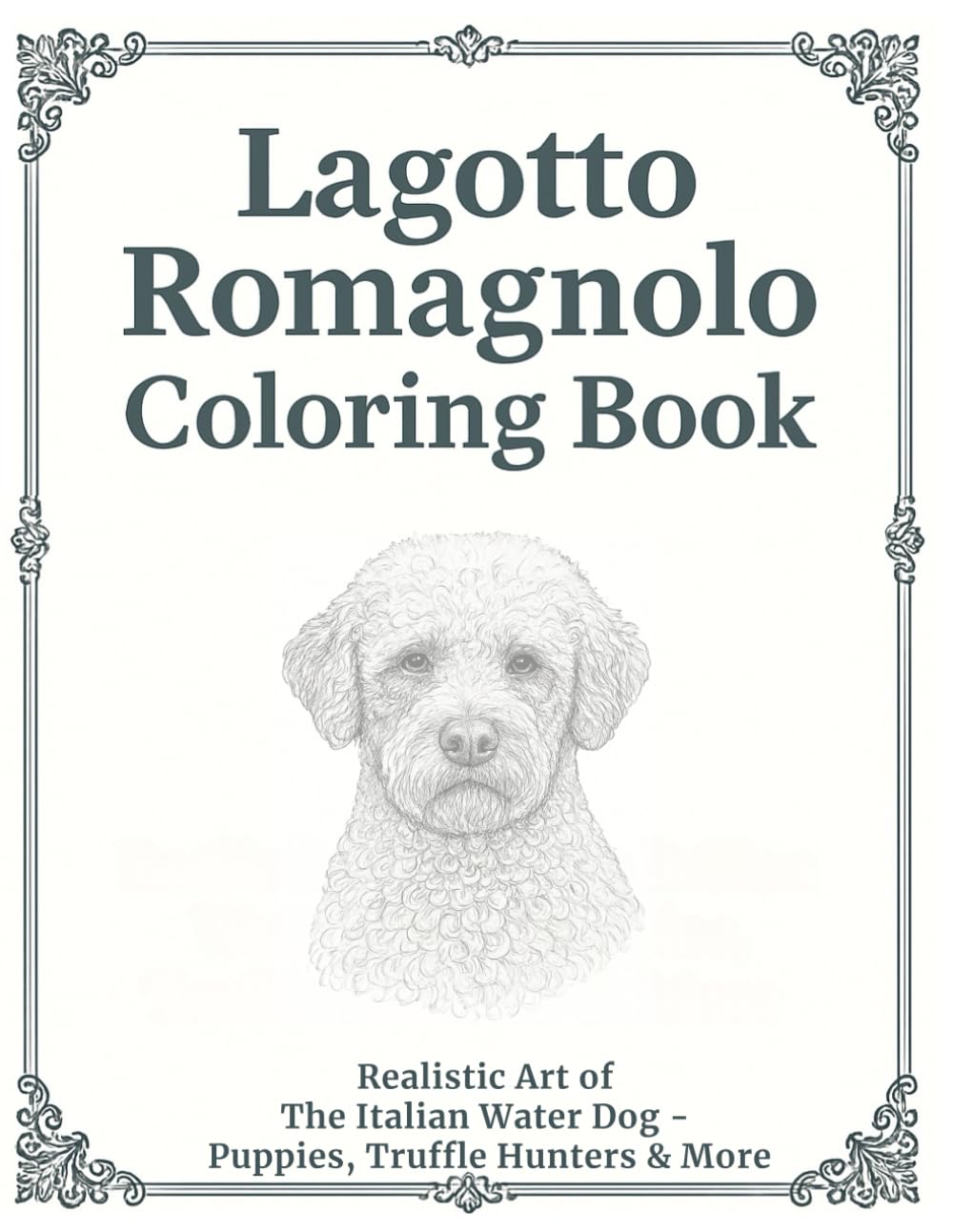 Lagotto Romagnolo Dog Coloring Book