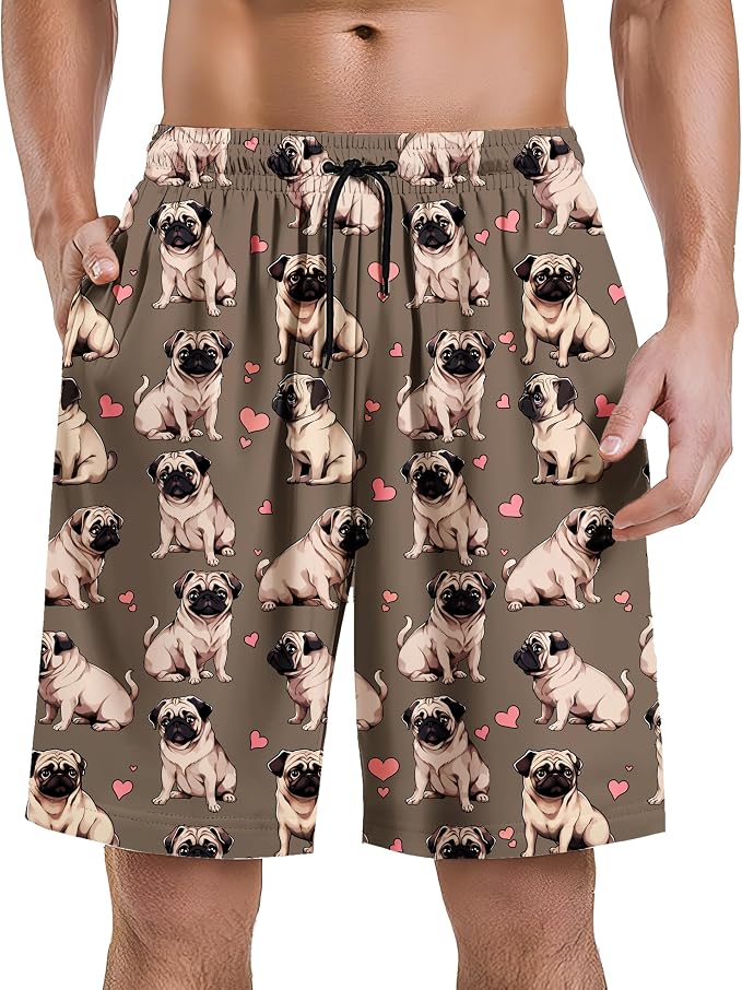 Pug Mens Pajama Pants