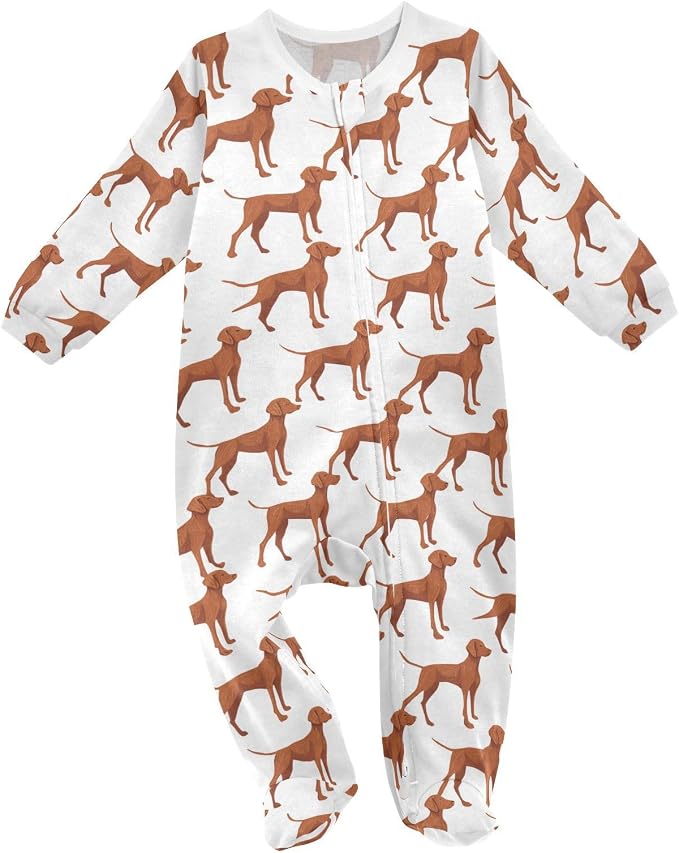 Vizsla Dog Baby Romper