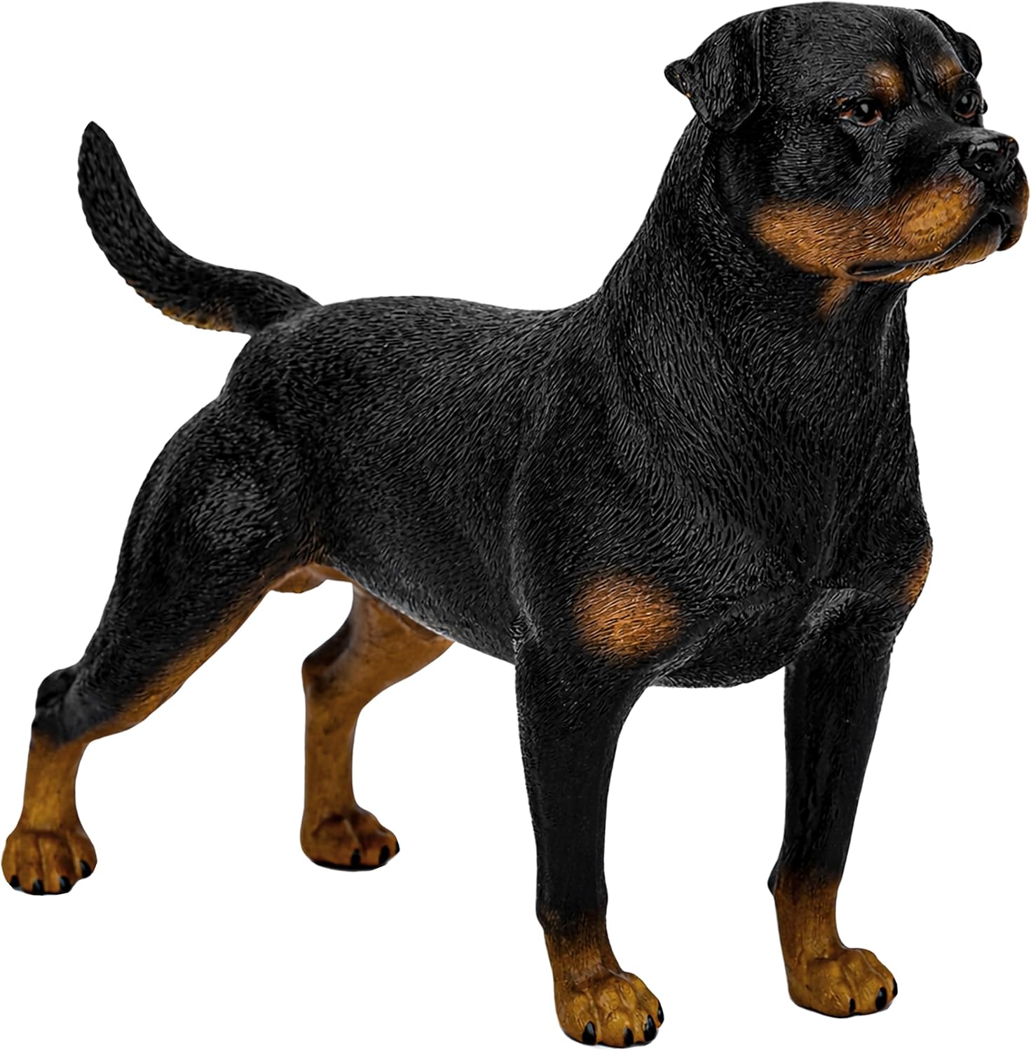 Rottweiler Dog Toy Figurine