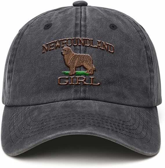Newfoundland Dog Baseball Cap