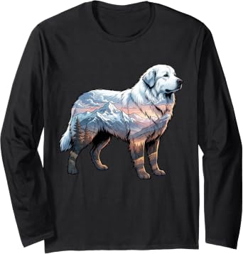 Great Pyrenees Dog Long Sleeve T-Shirt