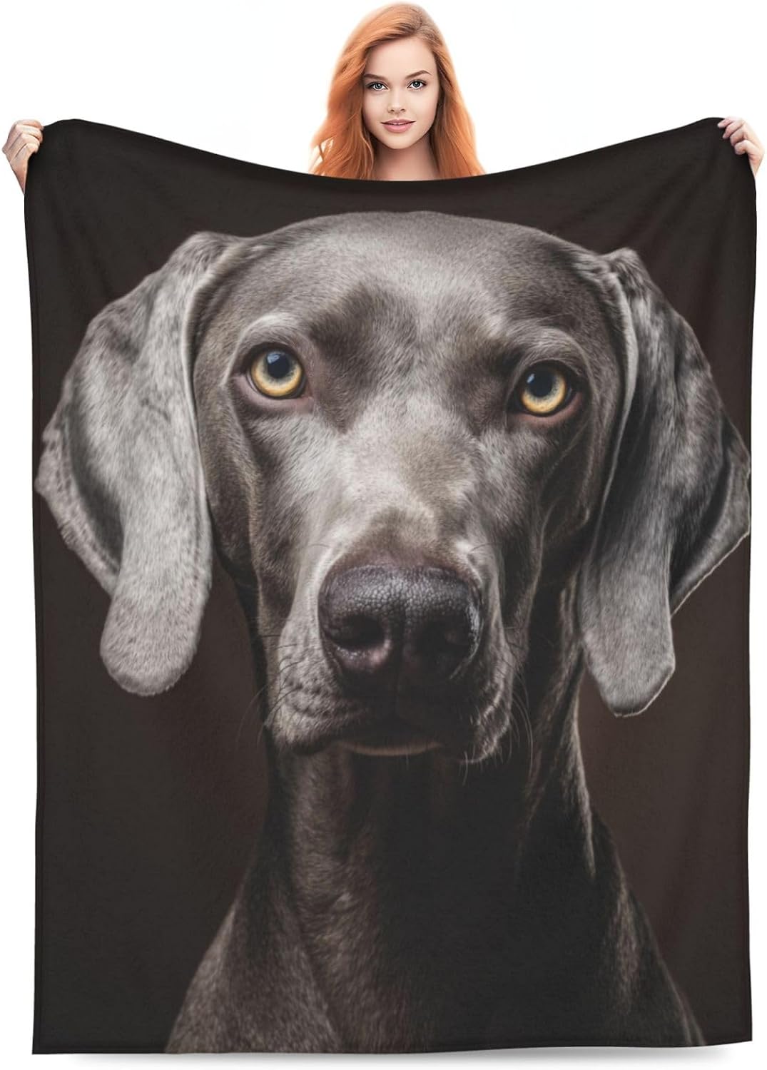 Weimaraner Dog Blanket