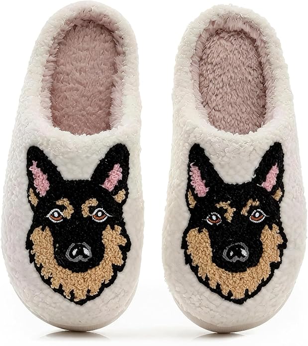 German Shepherd Dog Slippers