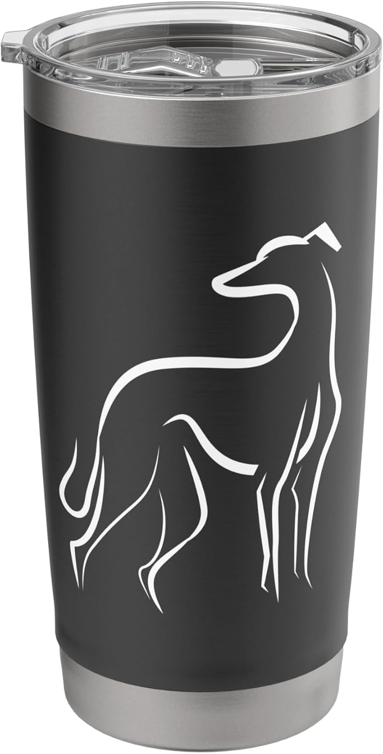 Greyhound Dog Travel Mug