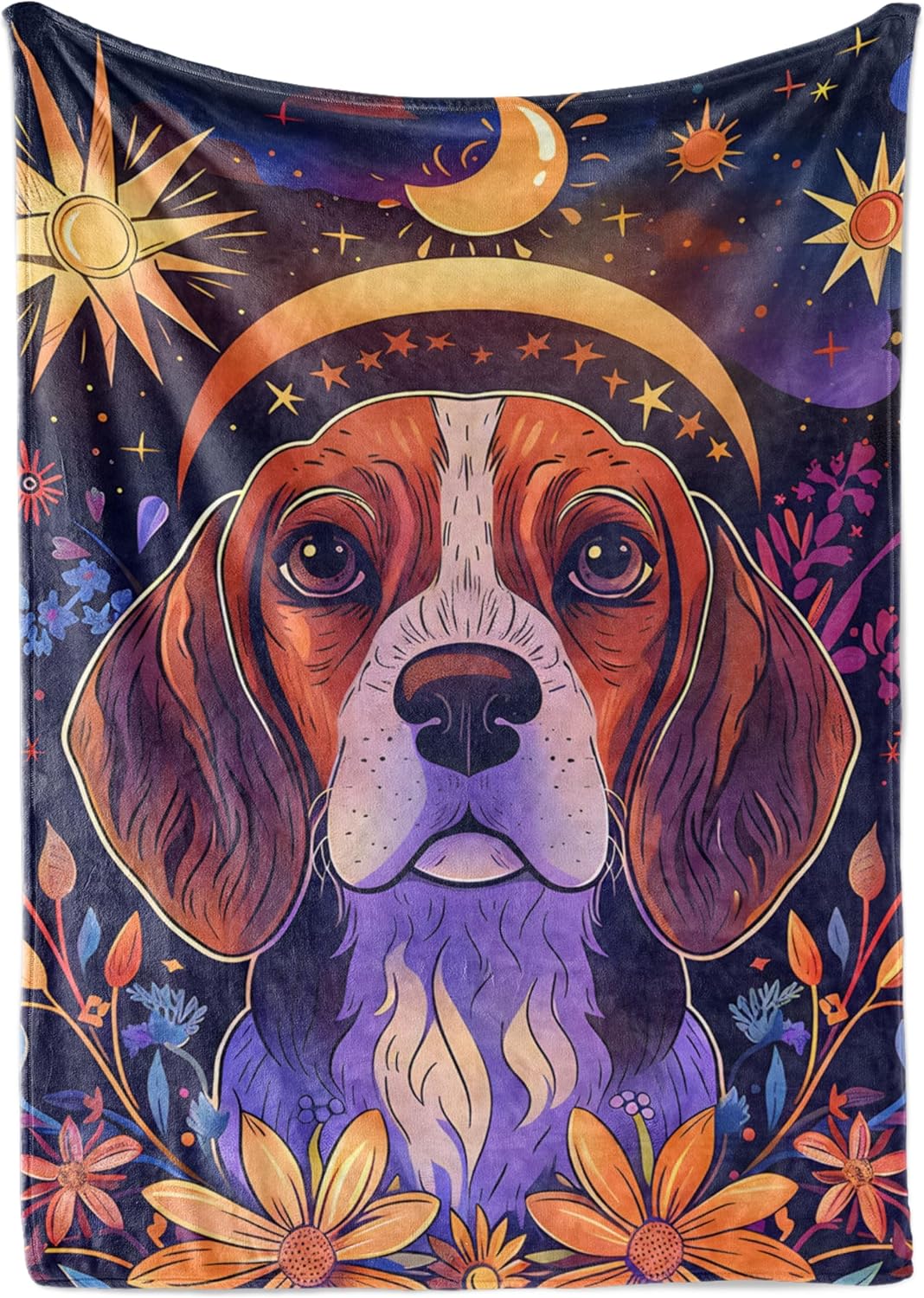 Beagle Gifts, Flannel Throw Blanket