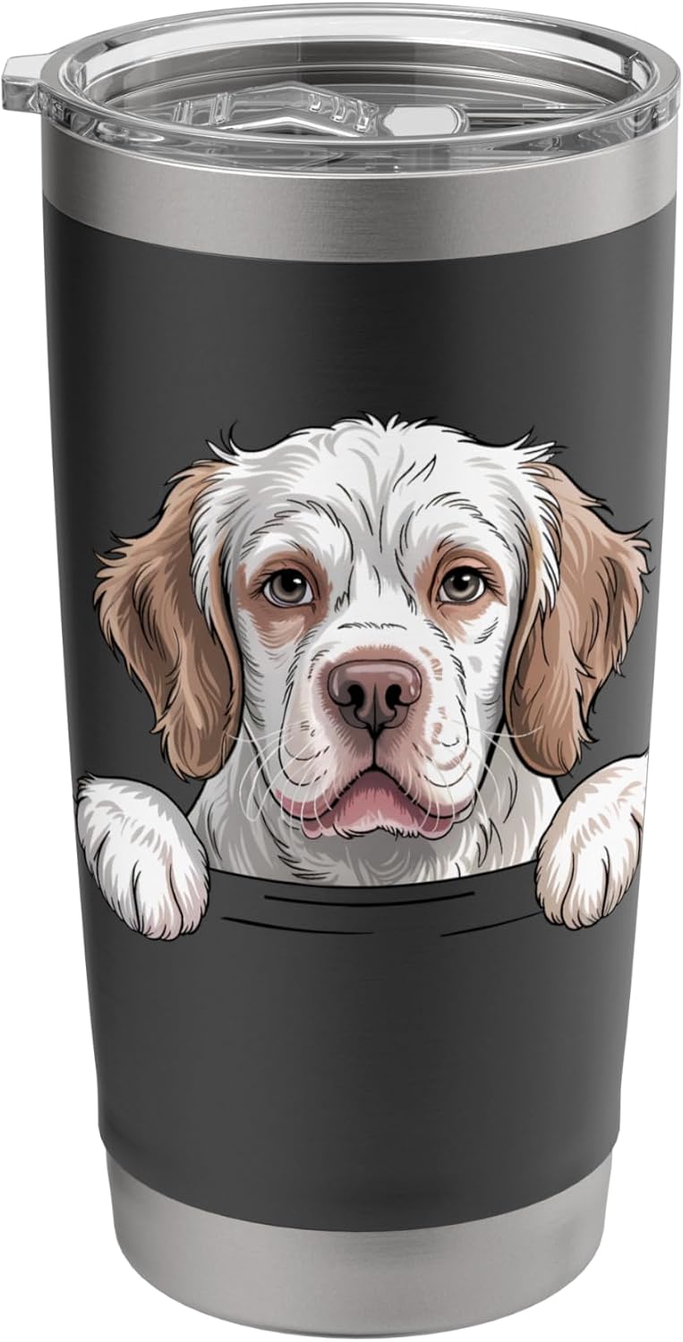 Clumber Spaniel Dog Travel Mug